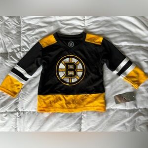 NWT Bruins 2T Long sleeve Jersey